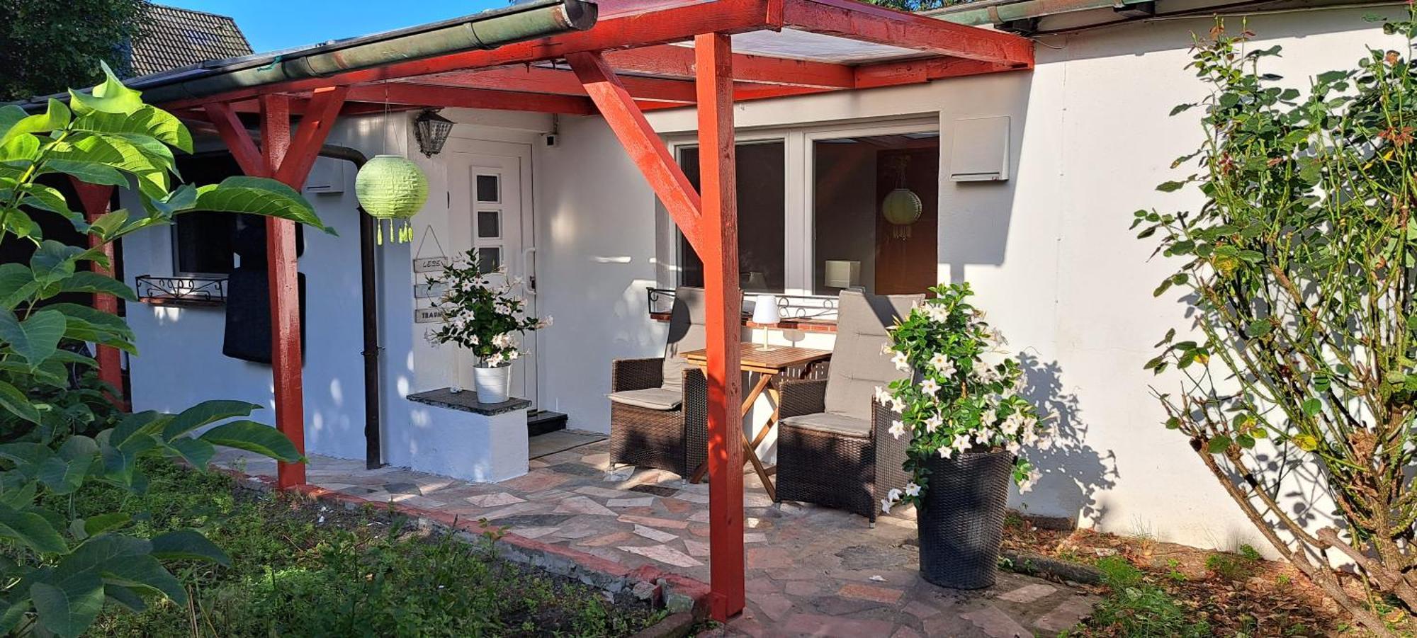 Bungalow An Der Tanne Mit Ueberdachter Terrasse Dusseldorf Luaran gambar