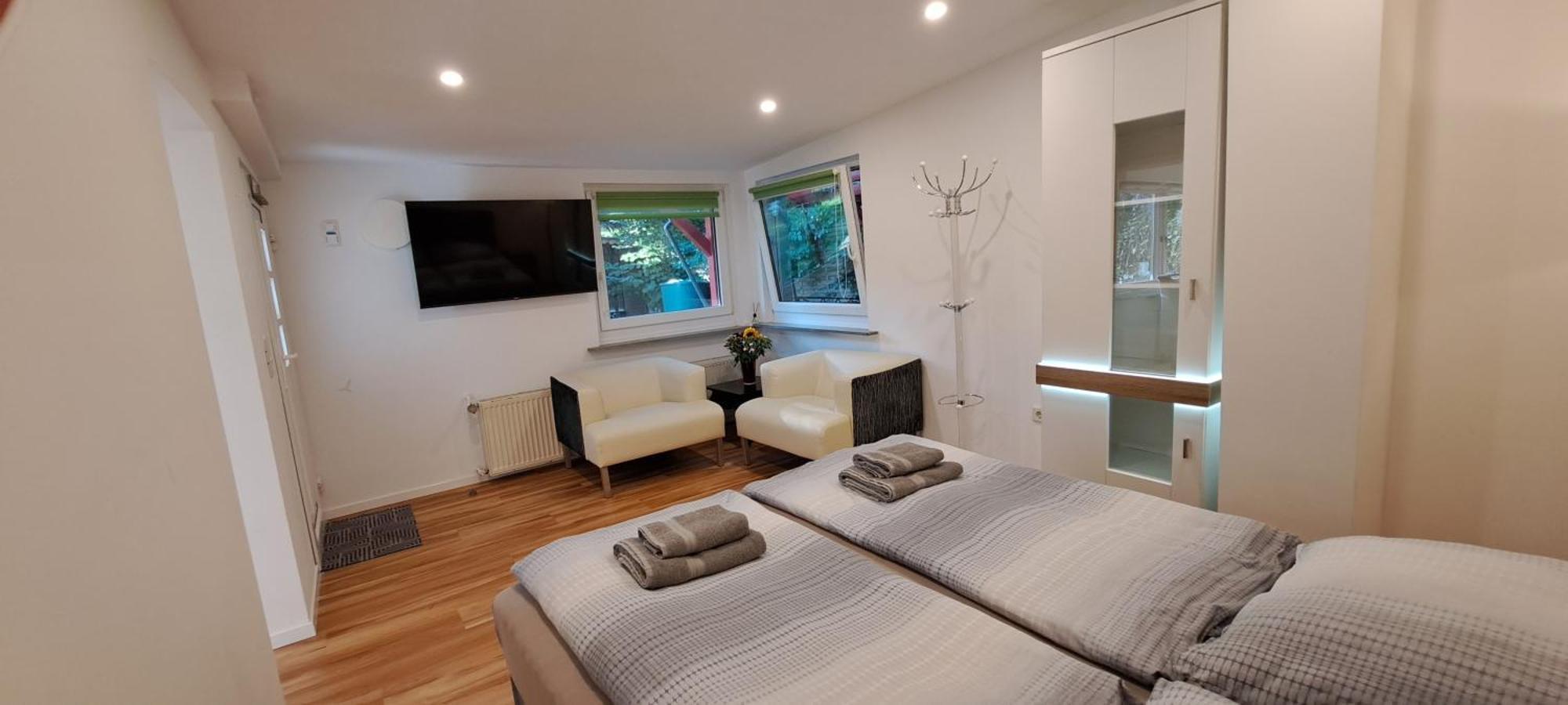 Bungalow An Der Tanne Mit Ueberdachter Terrasse Dusseldorf Luaran gambar